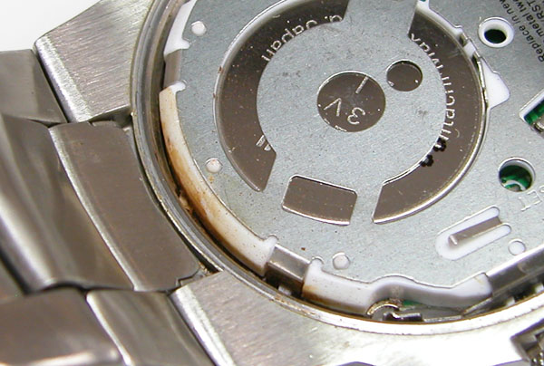 稼働品　電池交換済み　FOSSIL BIG TIC 赤文字盤　BG-2151 稼働品 電池交換済み FOSSIL BIG TIC 赤文字盤 BG-2151