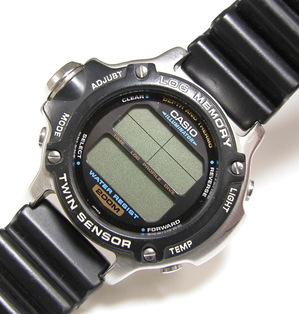 CASIO LOG MEMORY DEP610-1473 電池交換メンテナンス