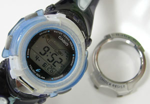カシオ腕時計(CASIO)Baby-G/BGX220-2611タフ・ソーラー分解4