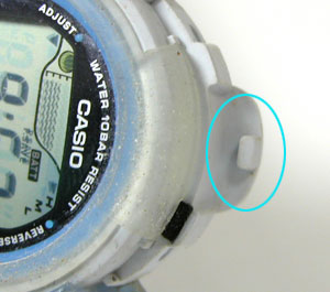カシオ腕時計(CASIO)Baby-G/BGX220-2611タフ・ソーラーラグ部