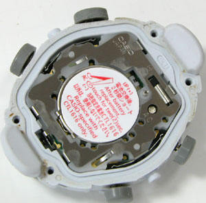カシオ腕時計(CASIO)Baby-G/BGX220-2611タフ・ソーラームーブメント拡大