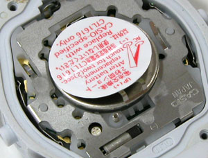 カシオ腕時計(CASIO)Baby-G/BGX220-2611タフ・ソーラー電池拡大