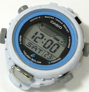 カシオ腕時計(CASIO)Baby-G/BGX220-2611タフ・ソーラー表示確認