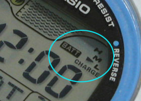 カシオ腕時計(CASIO)Baby-G/BGX220-2611タフ・ソーラー表示確認2