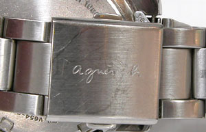 ZCR[rv(SEIKO)AjGXAgnes-V654-0410obN