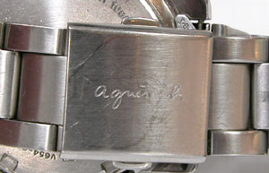 �Z�C�R�[�r���v(SEIKO)�A�j�G�XAgnes-V654-0410�o�b�N��
