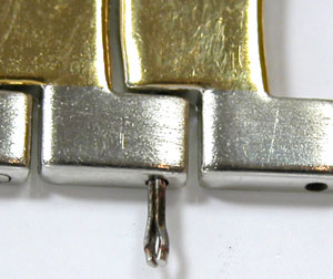 腕時計ベルト調整割ピン式堅いピン